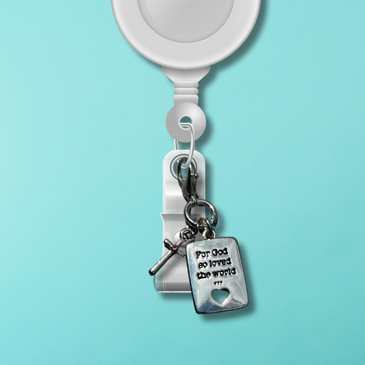 Badge Charm - Message of Faith