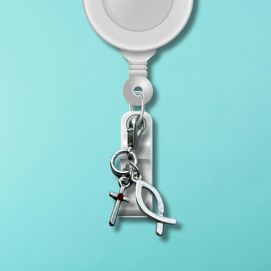 Badge Charm - Faith & Pride