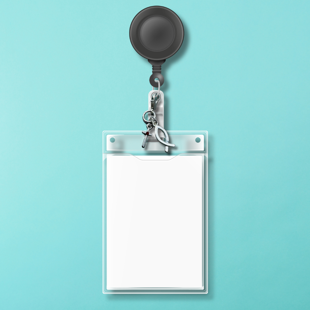 Badge Charm - Faith & Pride