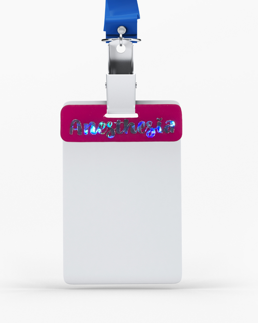 Badge topper - Anesthesia