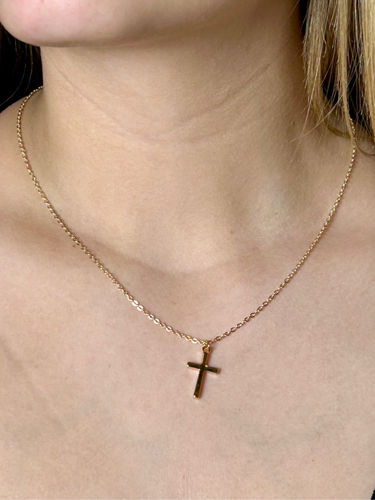 Cross of Faith (gold toned)