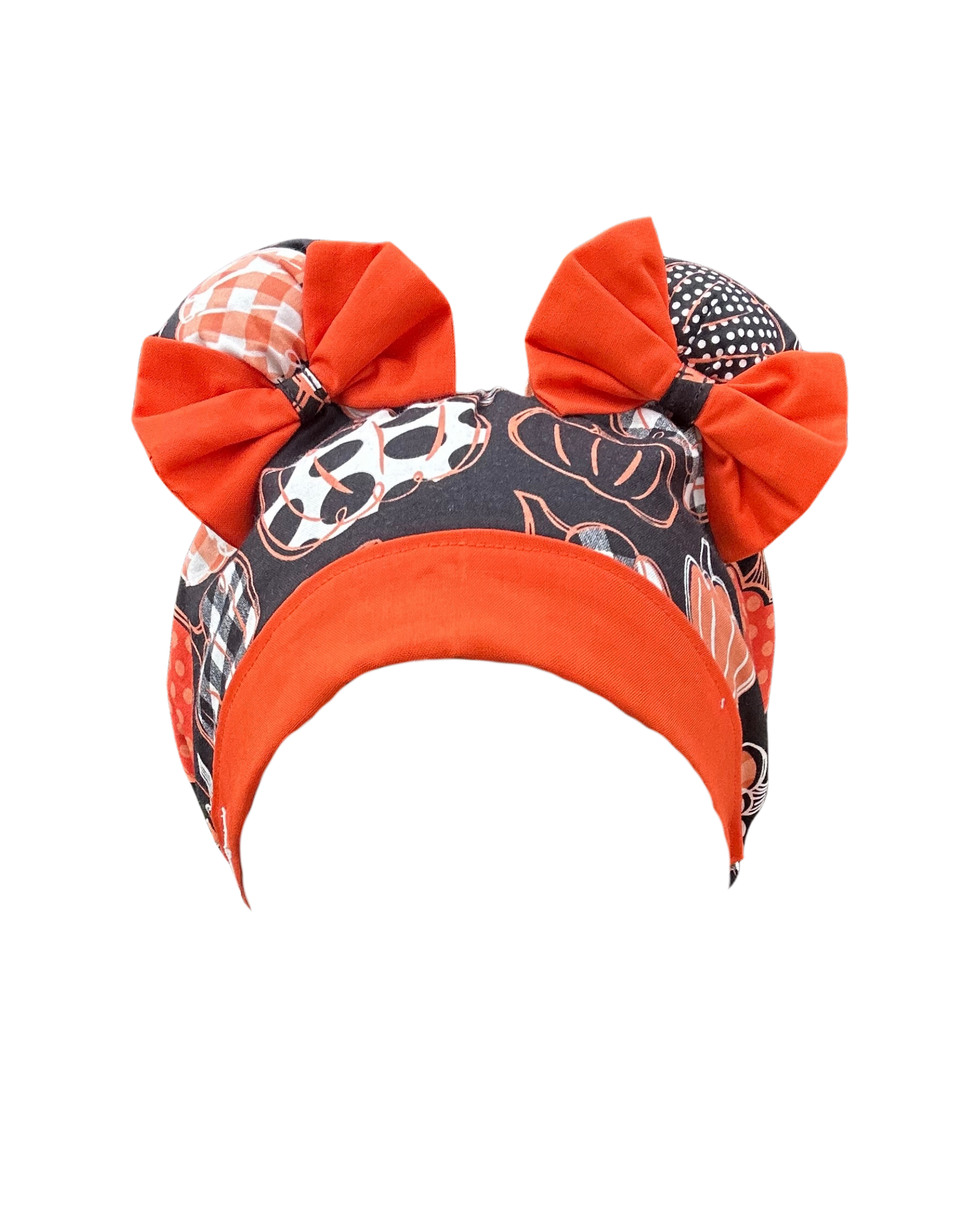 Hey Pumpkin ScruBunz – Featuring Autumn Vibes Scrub Cap for Nurses with Fall Colored Pumpkin Doodles