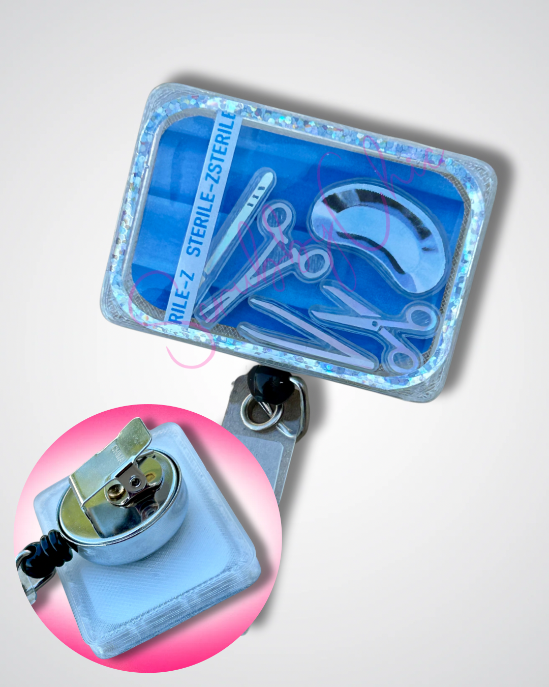 Badge Reel - Sterile Tray
