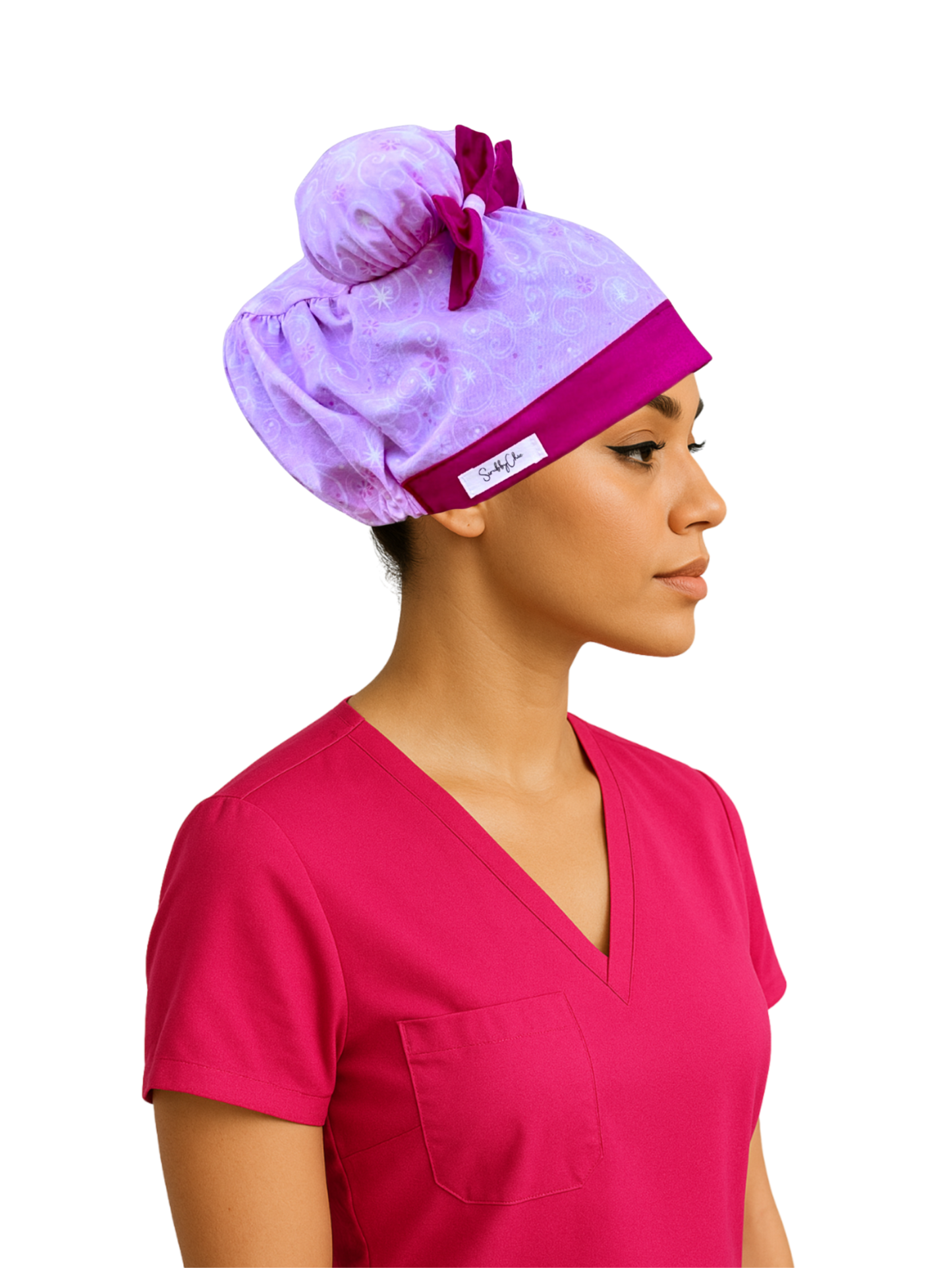 Brave in Pink ScruBunz – Breast Cancer Awareness Scrub Cap