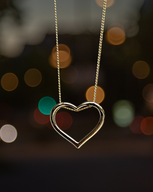 Heart of Gold (gold toned)