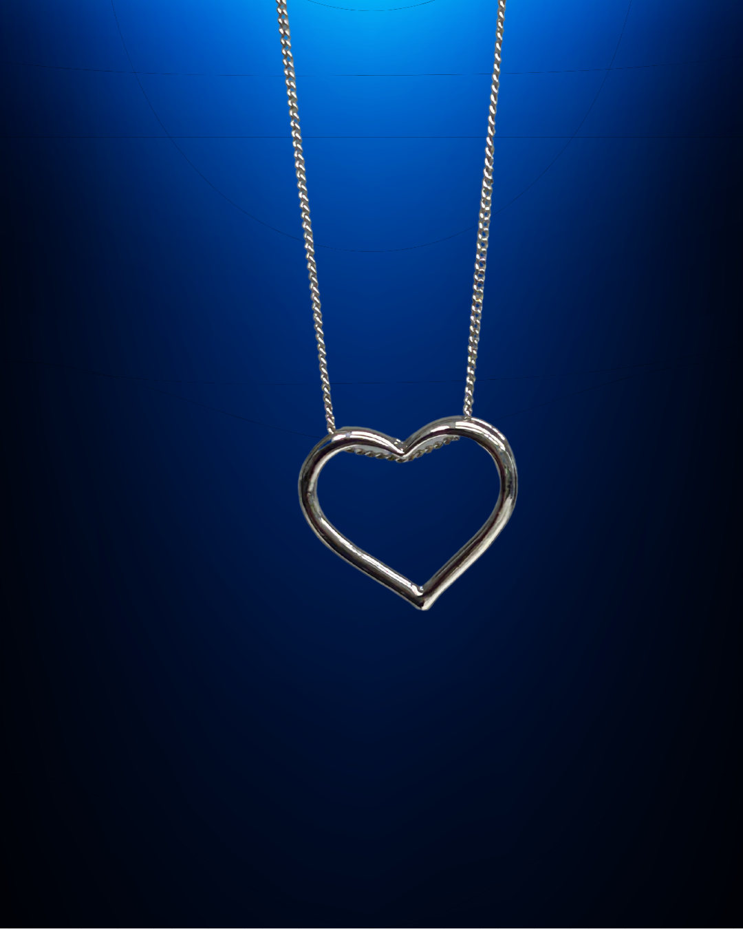 Heart of Silver (silver toned)