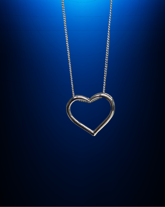 Heart of Silver (silver toned)