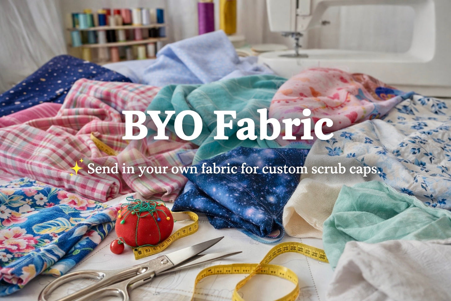 BYO fabric ScruBunz