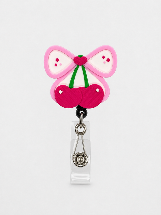 Cherry Sweetheart Badge Reel