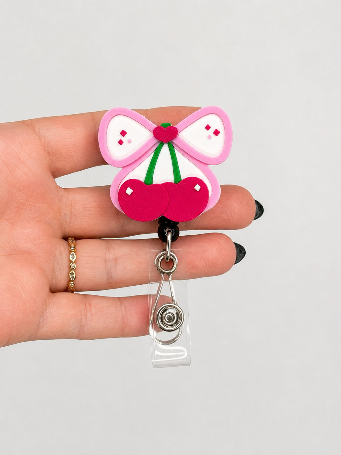 Cherry Sweetheart Badge Reel