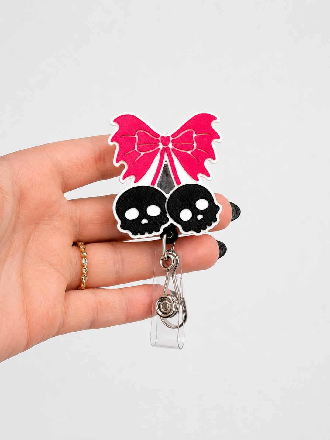 Pink Poison Badge Reel