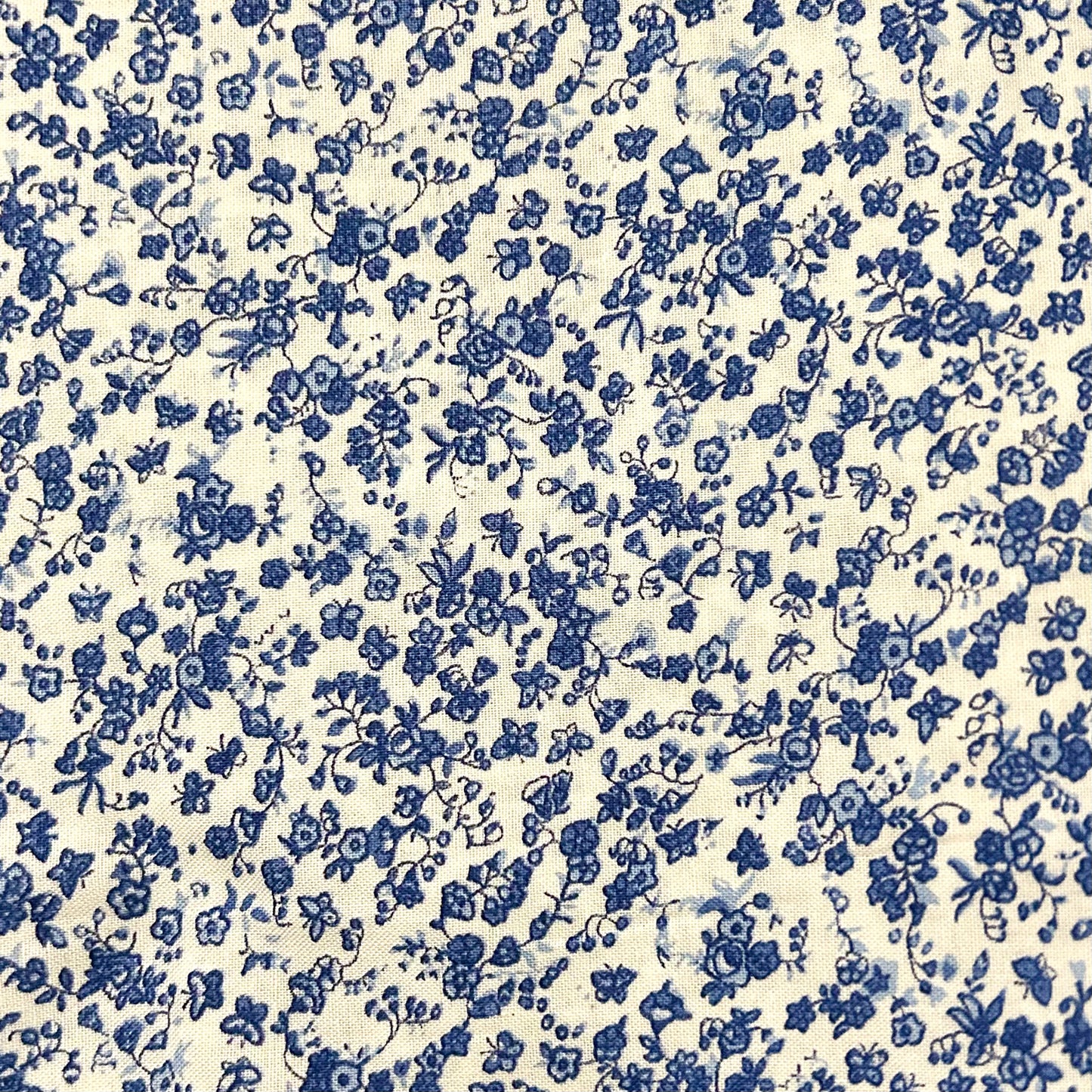 Blue Butterfly ScruBunz - featuing blue butterflies & Delicate florals on white background