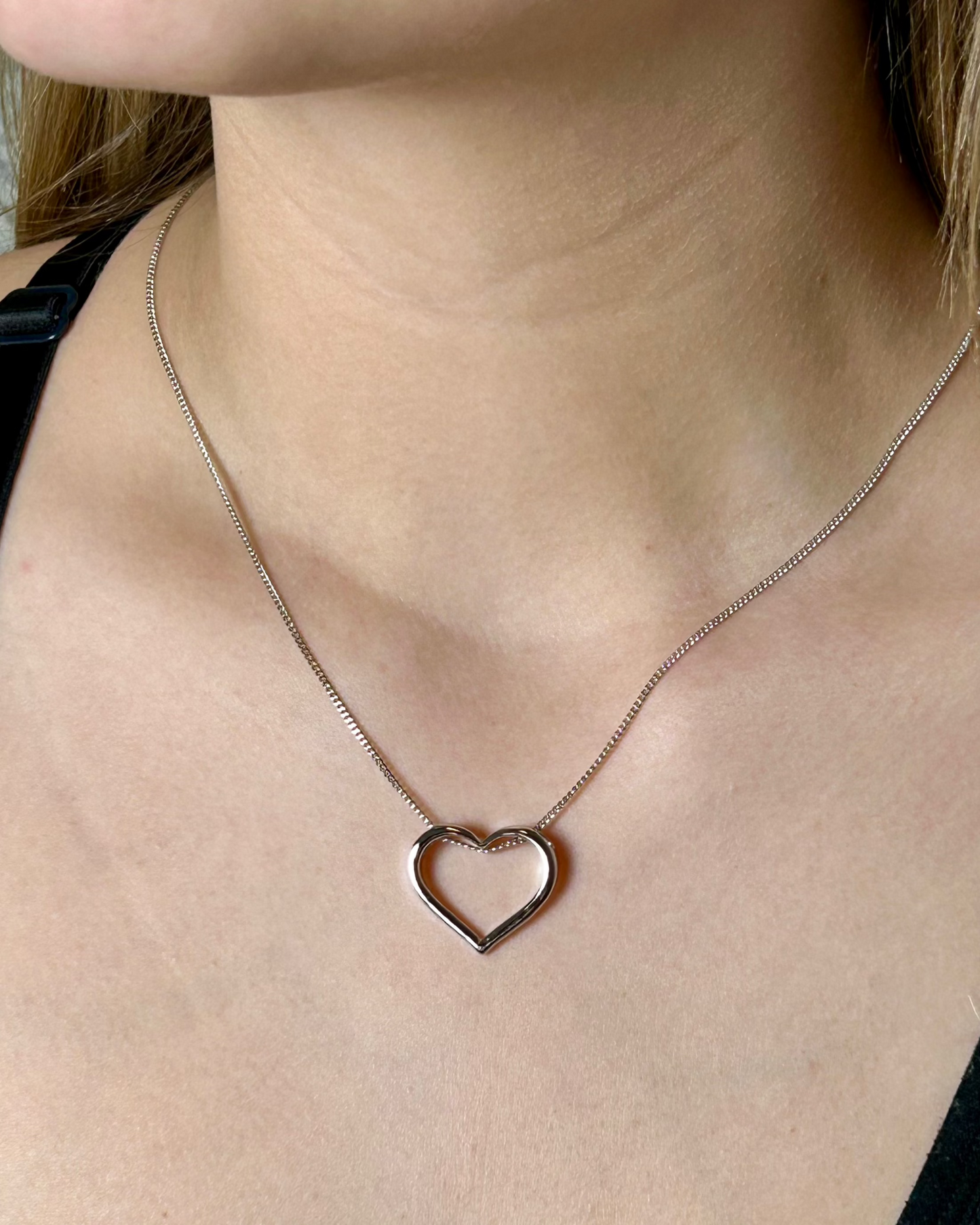 Heart of Silver (silver toned)