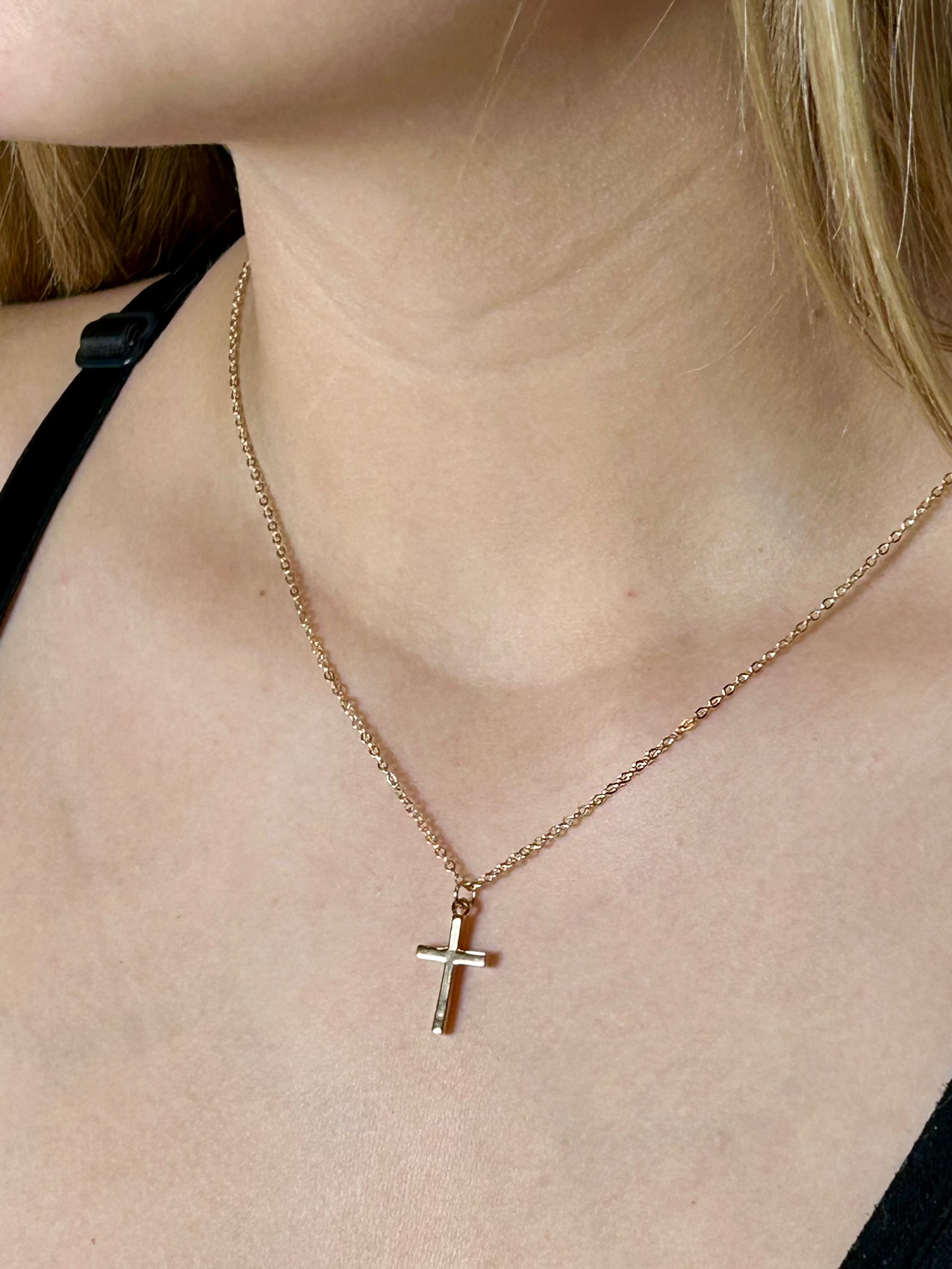 Cross of Faith (gold toned)