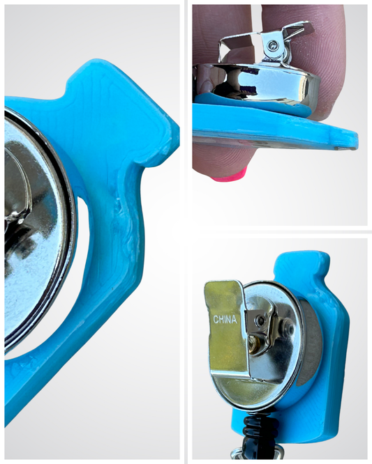 Badge Reel - Pill Bottle (Minor defect)