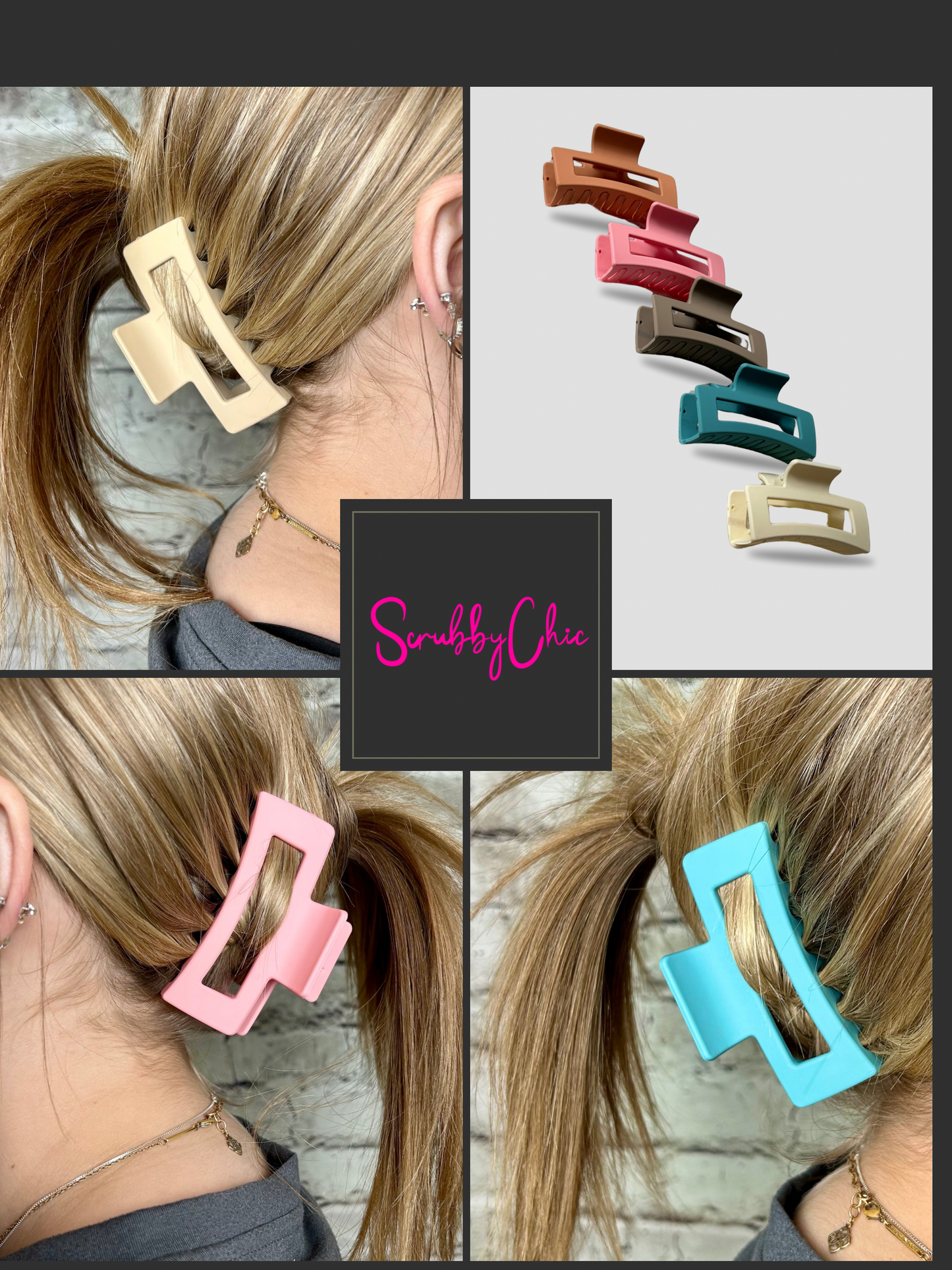 Bright Claw Clips