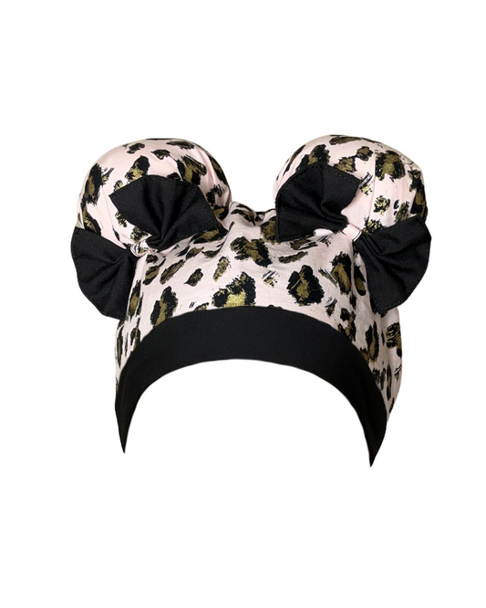Pink Leopard ScruBunz - featuring light pink leapord print