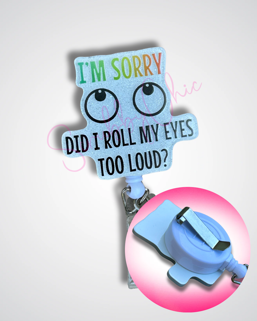 Badge Reel - Eye Roll