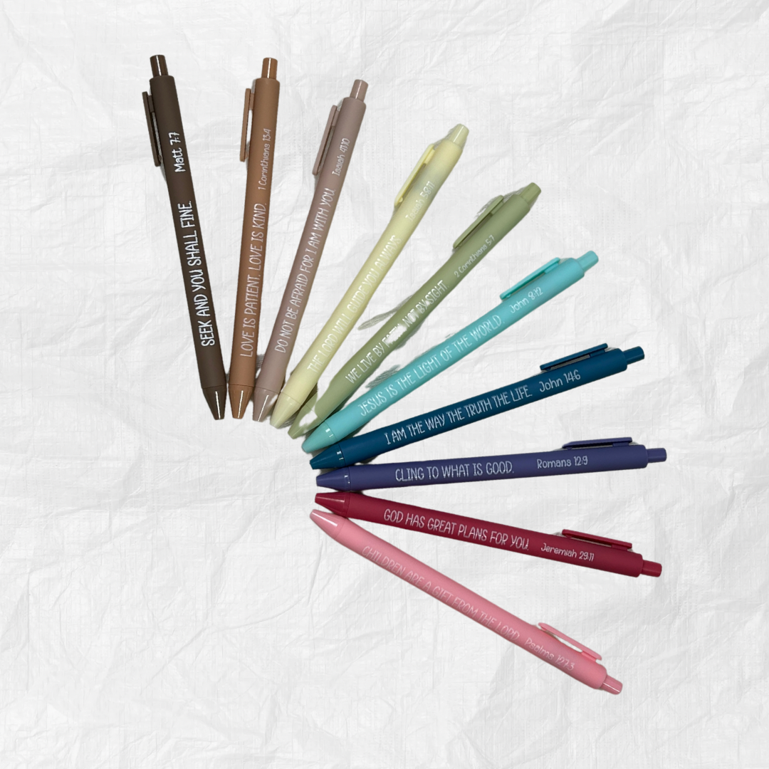 Scripture Pen Set