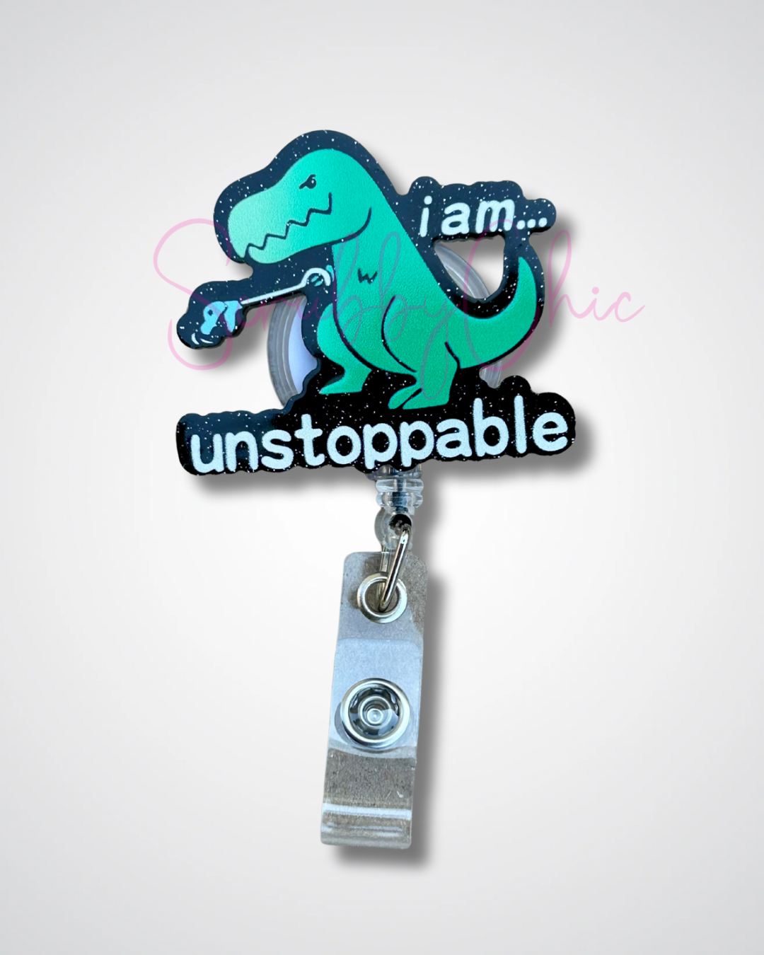 Badge Reel - Dinosaur