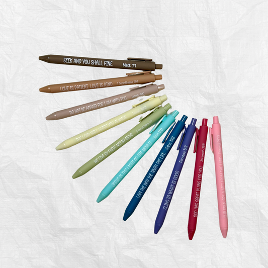Scripture Pen Set