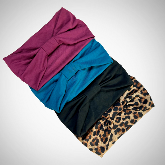 Dark Headbands 4 pack