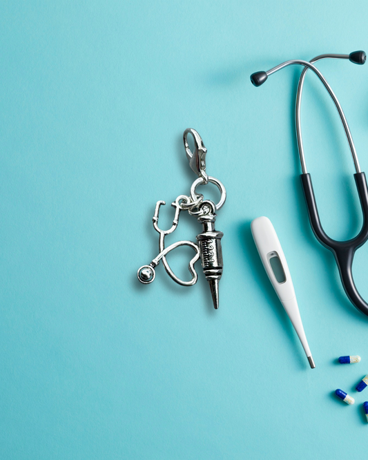 Badge Charm - Heart of healthcare